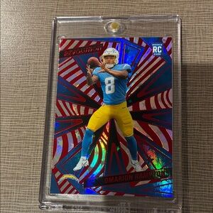 Omarion Hampton Rookie Card Astro Level Chargers